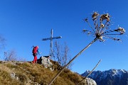 Alla CROCE del MONTE CASTELLO (1425 m) il 20 novembre 2017 - FOTOGALLERY